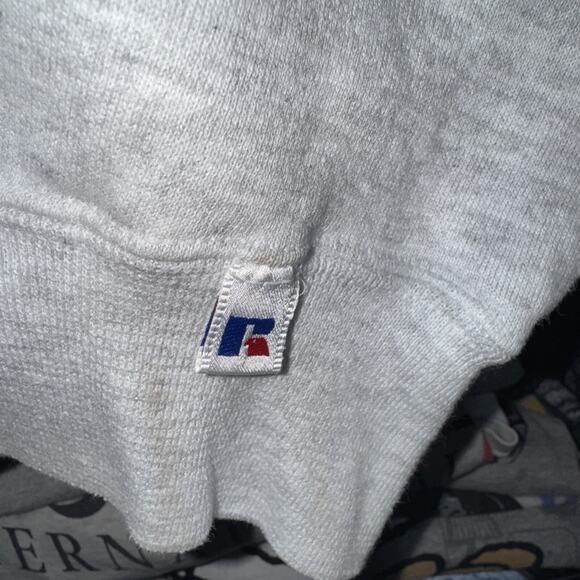 Vintage 90s Russell Athletic Made In USA University Of Illinois Crewneck Size M - Picture 3 of 5